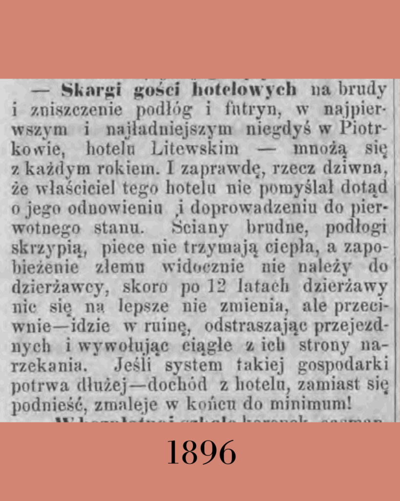 Hotel Litewski upada