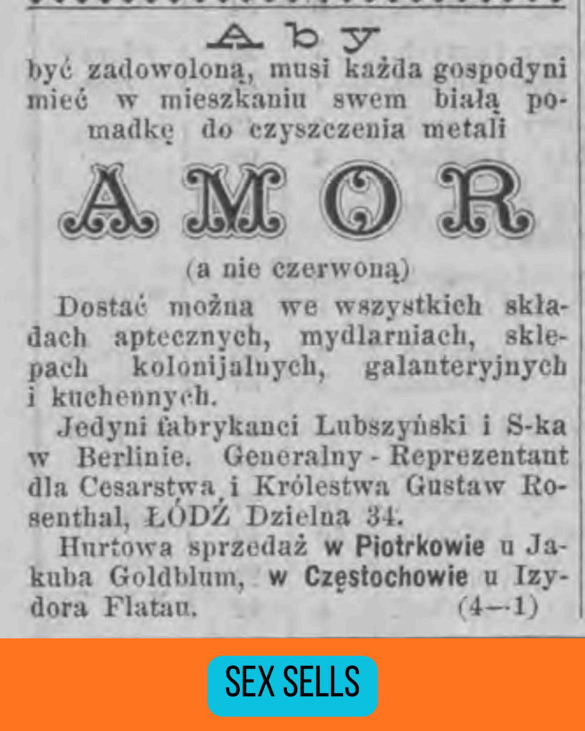 Biała pomadka do czyszczenia metali AMOR